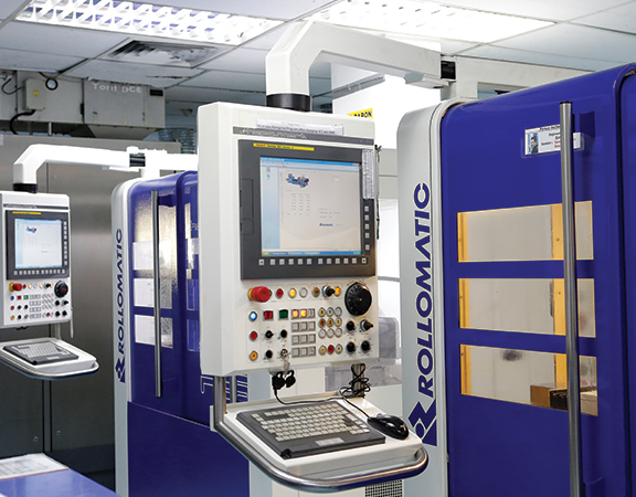 Rollomatic Special Cylindrical Grinder at Punch Industry